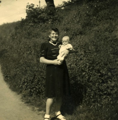  My aunt Babbi visiting, Liberec Czchoslovakia 