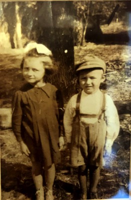  My sister Shiphra and brother Yaakov. Perished in Auschwitz 1944 