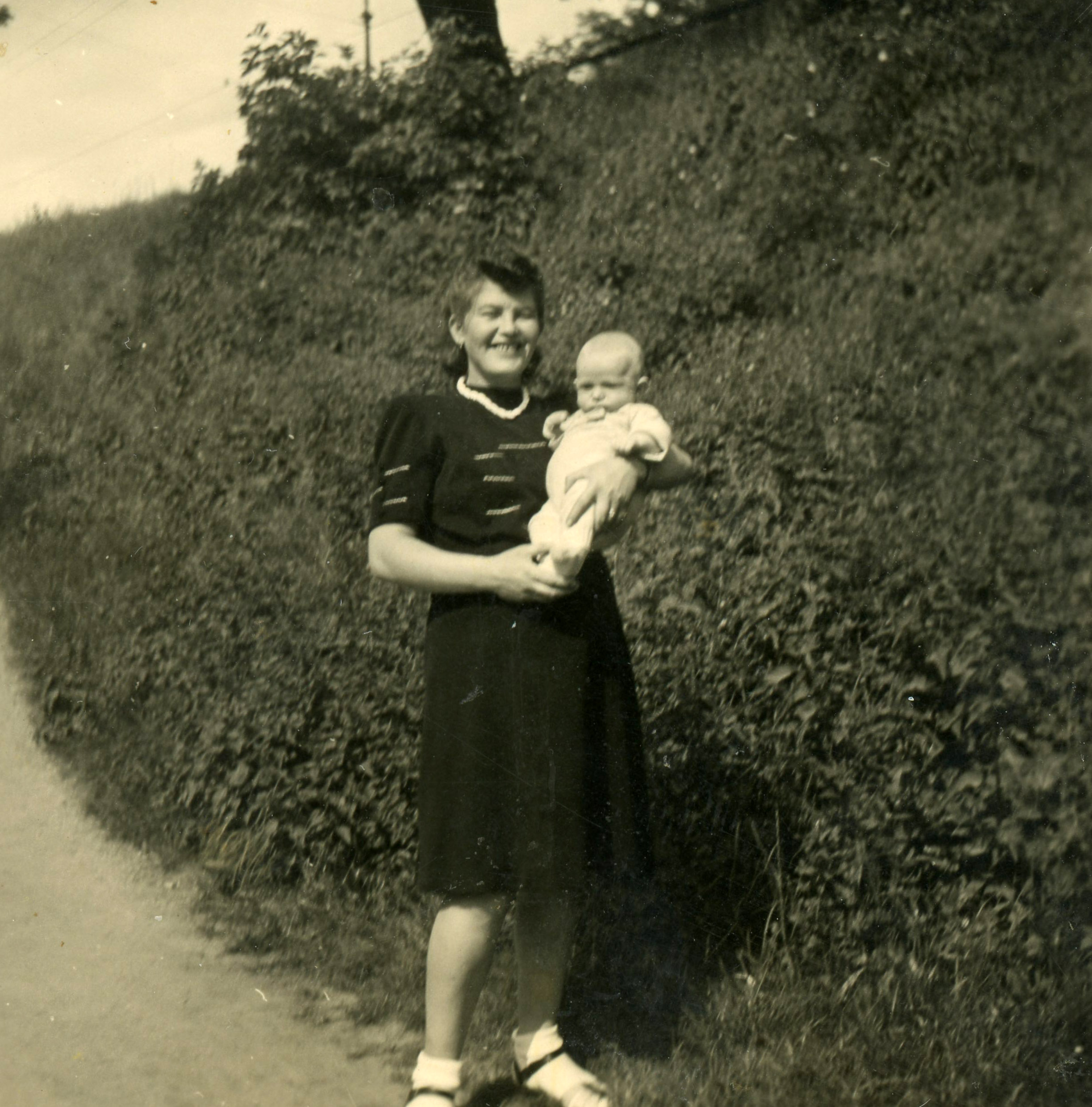  My aunt Babbi visiting, Liberec Czchoslovakia 