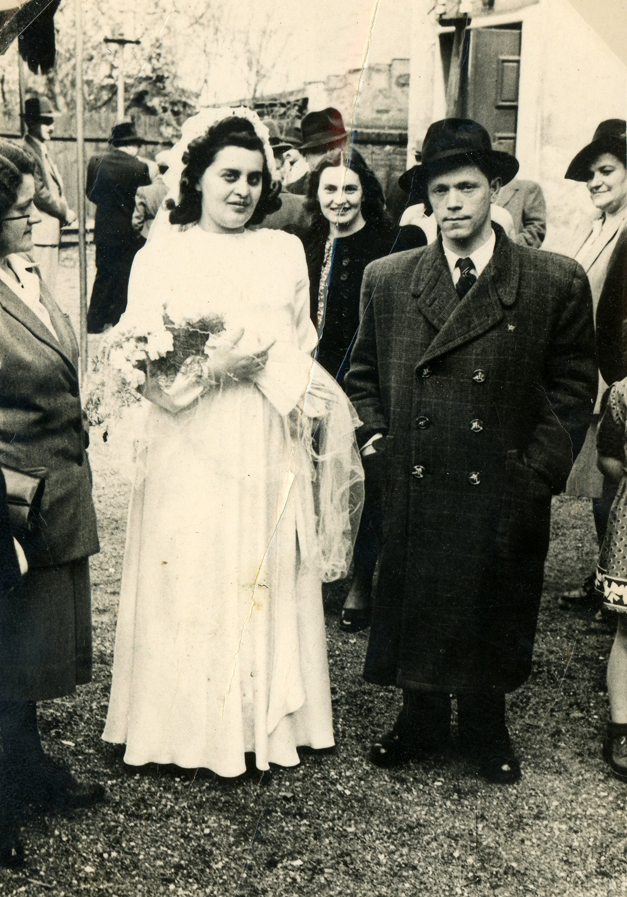  Mr. and Mrs. Veig. Lived in Petach Tikva after WWII 